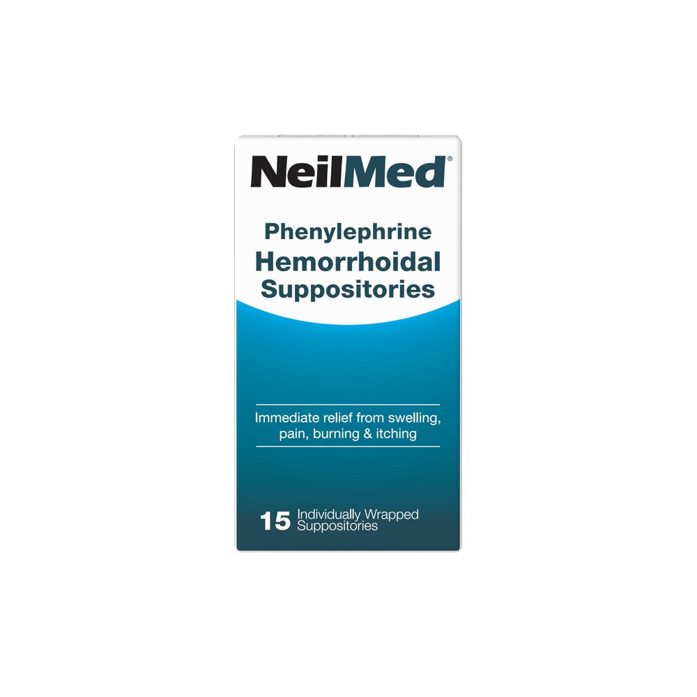 NeilMed Hemorroihdal Suppositories