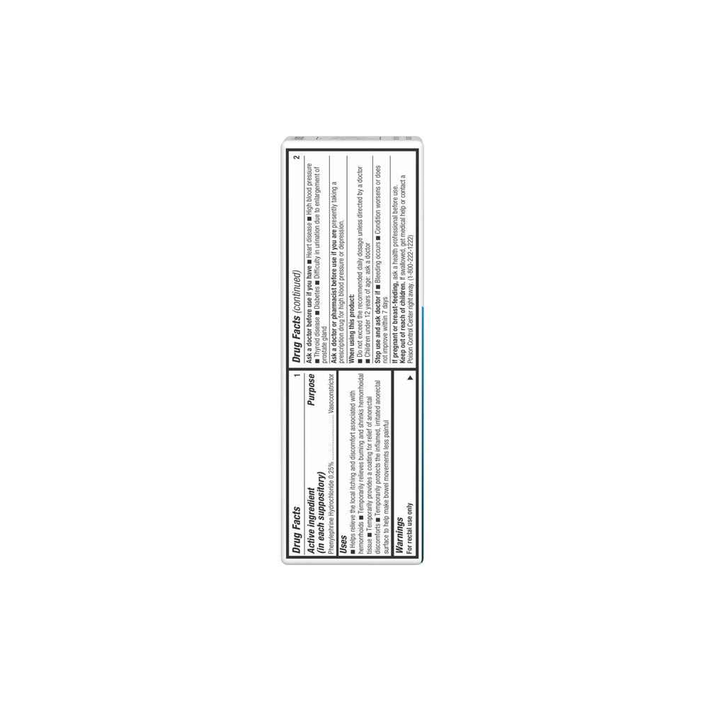 NeilMed Hemorroihdal Suppositories